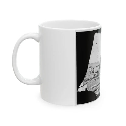 Arrival Of Negro Family In The Lines(2) (U.S. Civil War) White Coffee Mug-Go Mug Yourself