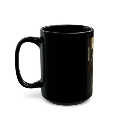 Arriving at the Hotel - Black Coffee Mug - Go Mug Yourself