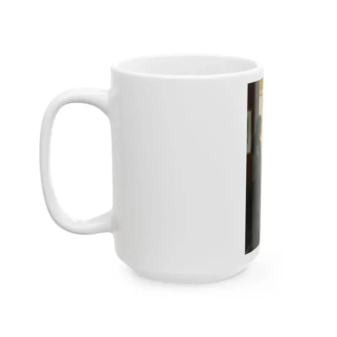 Arriving at the Hotel - White Coffee Mug - Go Mug Yourself