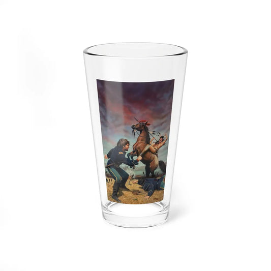 Arrow and Saber, Oushata Massacre paperback cover, 1989 - Pint Glass 16oz-16oz-Go Mug Yourself