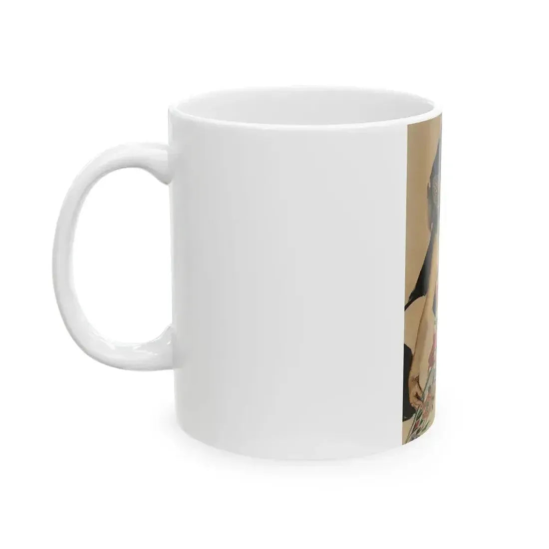 Arrow Collar advertisement study - White Coffee Mug - Go Mug Yourself