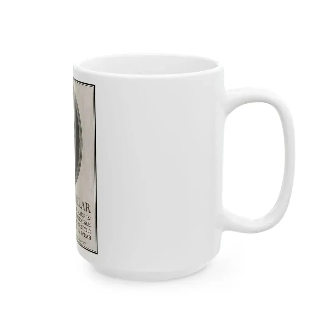 Arrow Collar Magazine Ad, The Saturday Evening Post, May 20, 1922 - White Coffee Mug - Go Mug Yourself