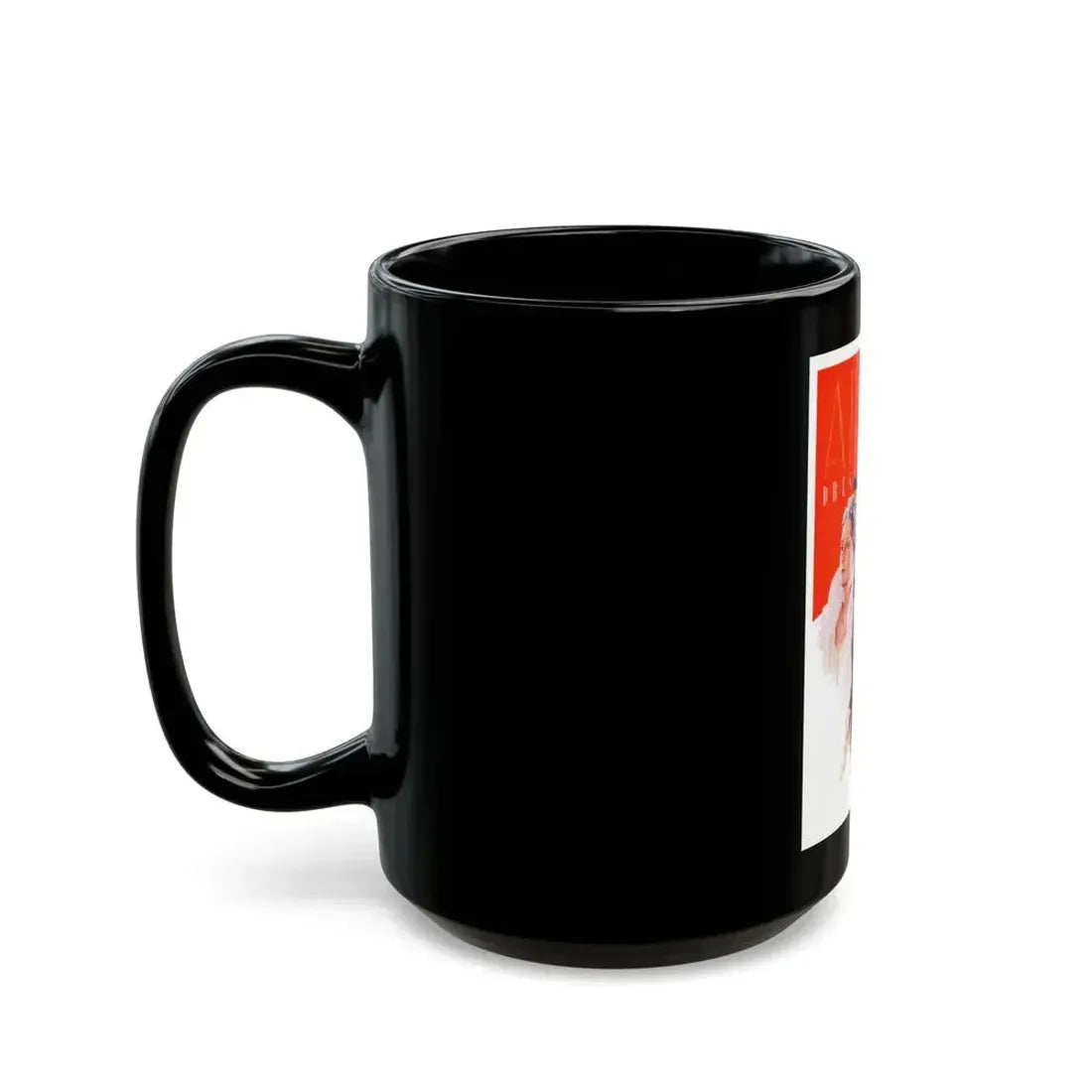 Arrow Dress Shirts advertisement - Black Coffee Mug - Go Mug Yourself