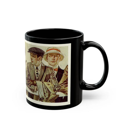 Arrow Shirt Men, 1907 - Black Coffee Mug-Go Mug Yourself