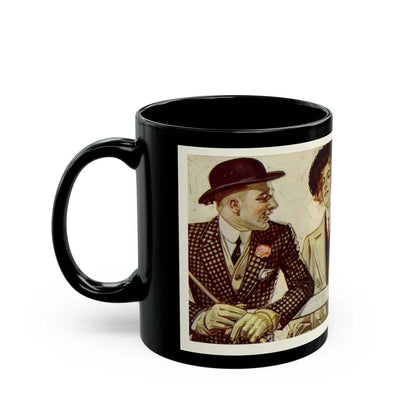 Arrow Shirt Men, 1907 - Black Coffee Mug-Go Mug Yourself