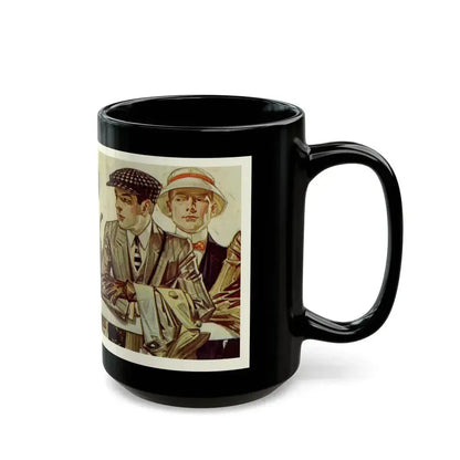 Arrow Shirt Men, 1907 - Black Coffee Mug - Go Mug Yourself