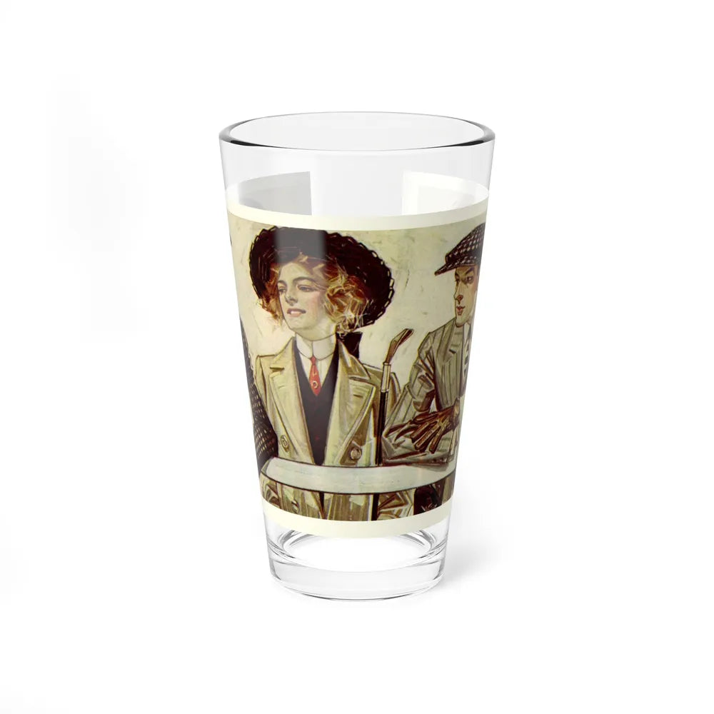 Arrow Shirt Men, 1907 (Magazine Illustration) Pint Glass 16oz-16oz-Go Mug Yourself