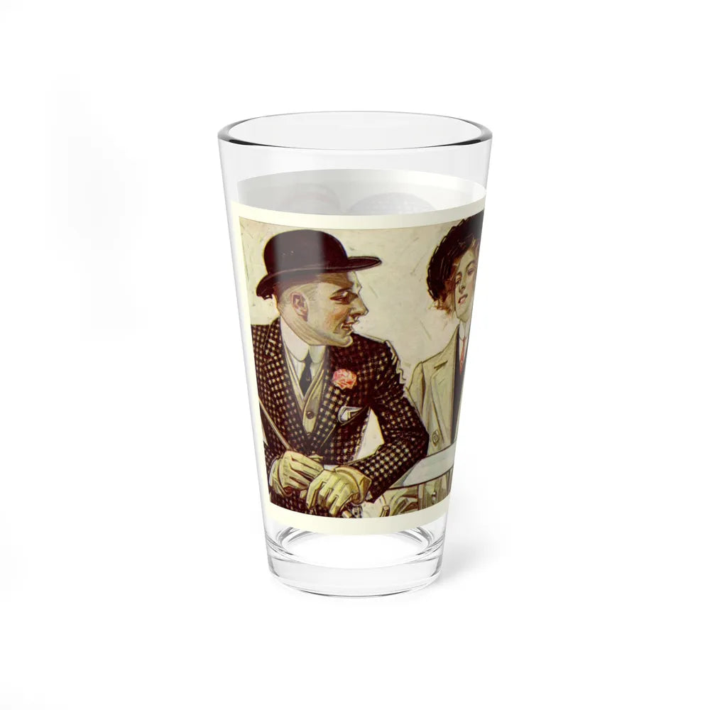 Arrow Shirt Men, 1907 (Magazine Illustration) Pint Glass 16oz-Go Mug Yourself