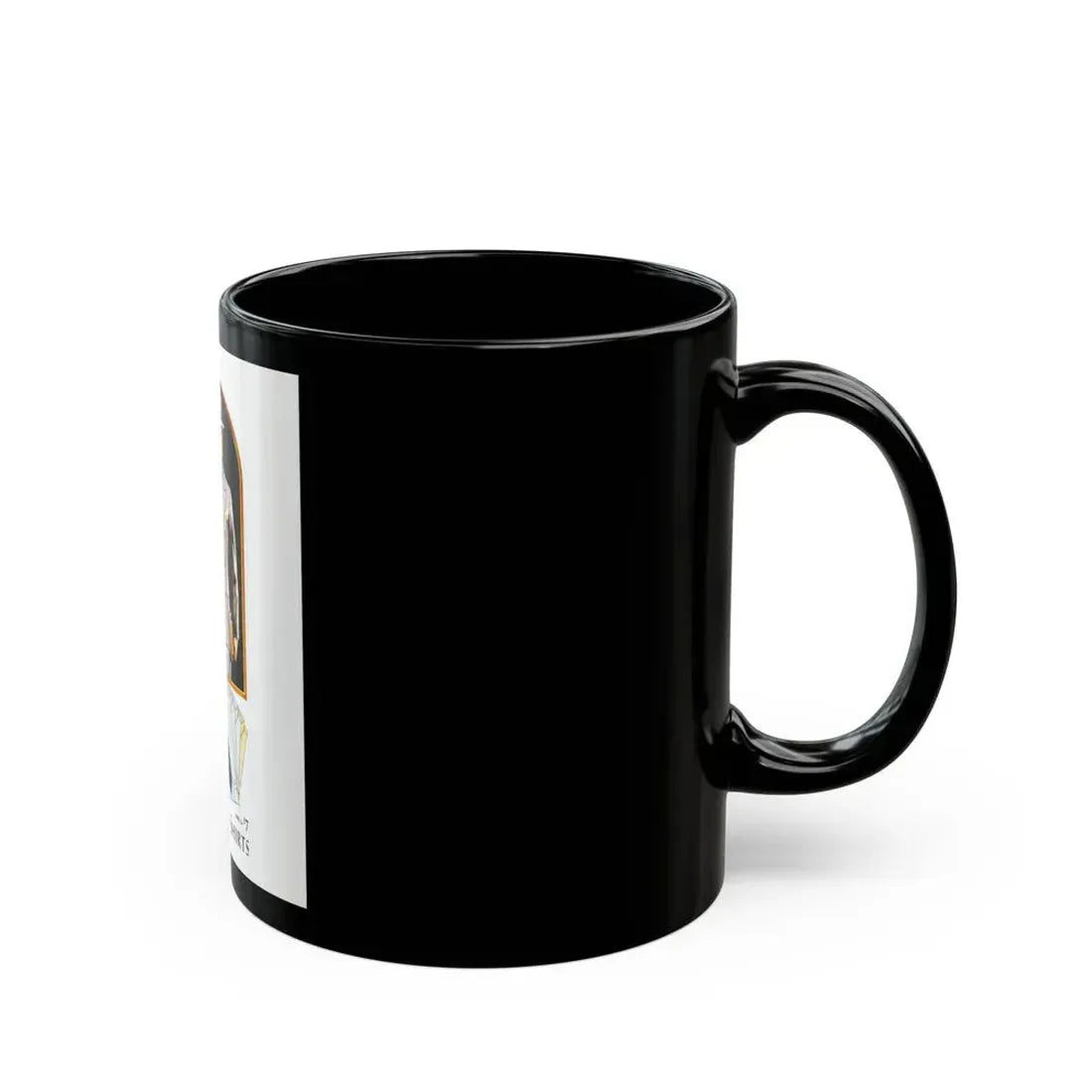 Arrow Shirts ad, Collier's, May 9, 1931 - Black Coffee Mug - Go Mug Yourself