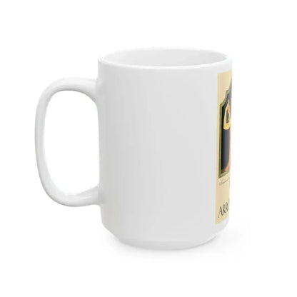 Arrow Shirts advertisement, 1930 - White Coffee Mug - Go Mug Yourself