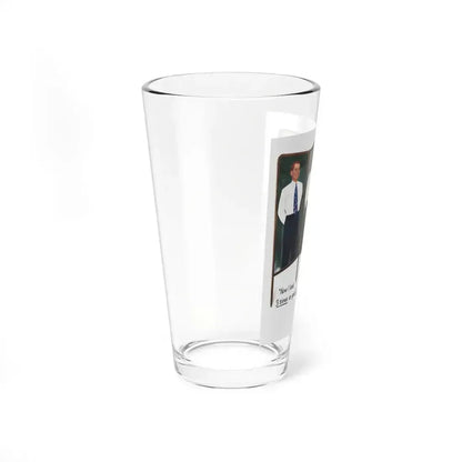 Arrow White Shirt ad, Collier's, March 4, 1950 (Magazine Illustration) Pint Glass 16oz - Go Mug Yourself