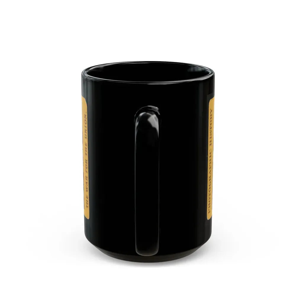 Arsenal Grounds, Richmond, Va., Showing Ruins And Shot And Shell Scattered Around 001 (U.S. Civil War) Black Coffee Mug - Go Mug Yourself