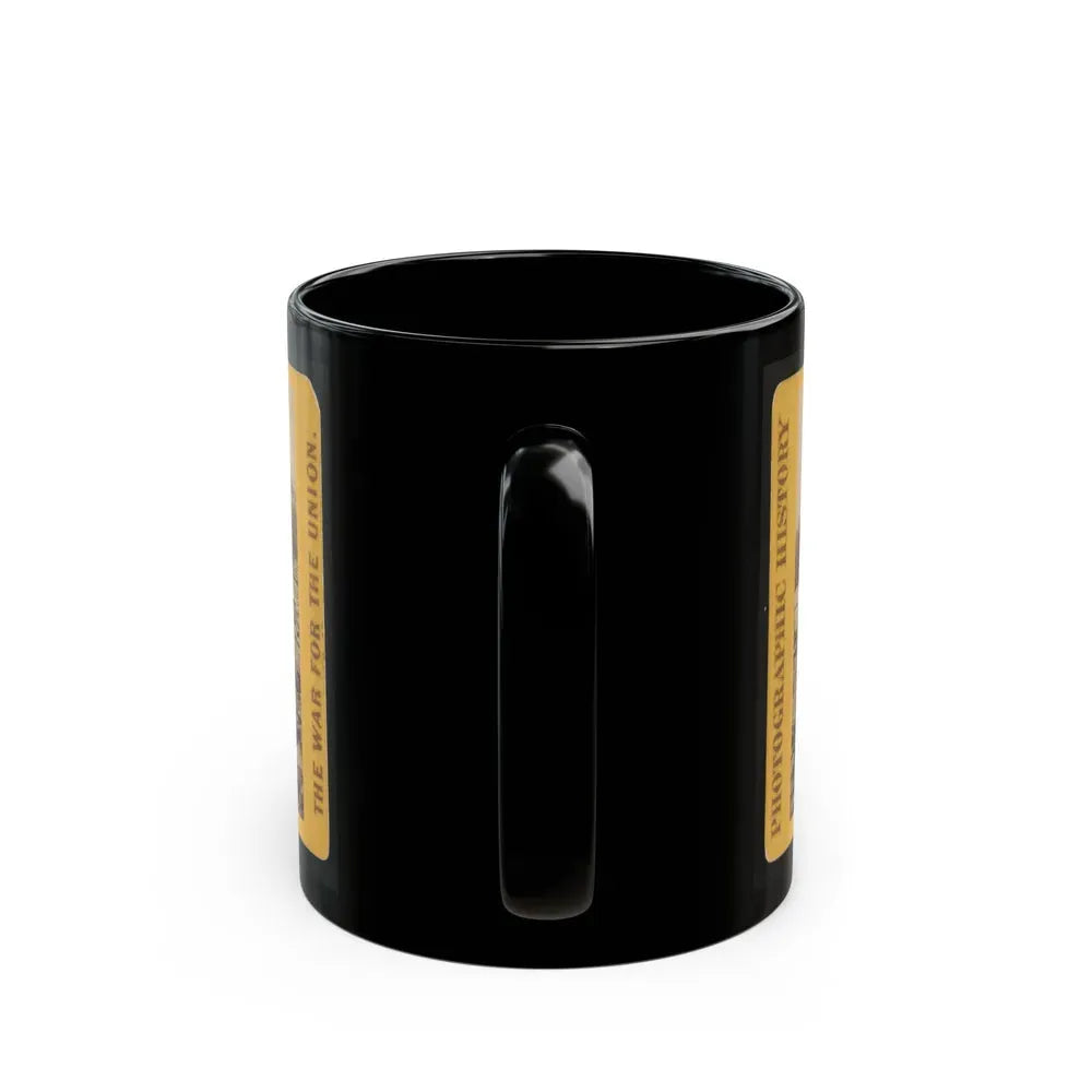 Arsenal Grounds, Richmond, Va., Showing Ruins And Shot And Shell Scattered Around 001 (U.S. Civil War) Black Coffee Mug - Go Mug Yourself