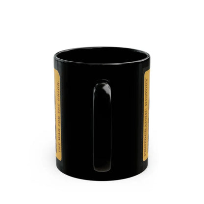 Arsenal Grounds, Richmond, Va., Showing Ruins And Shot And Shell Scattered Around 001 (U.S. Civil War) Black Coffee Mug - Go Mug Yourself