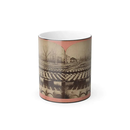 Arsenal Grounds, Richmond, Va., Showing Ruins and Shot and Shell Scattered Around (U.S. Civil War) Color Changing Coffee Mug 11oz Default Title 11oz - Go Mug Yourself