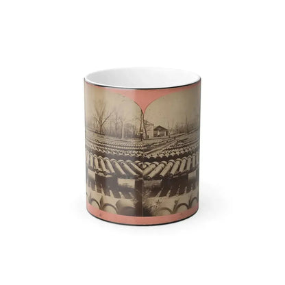 Arsenal Grounds, Richmond, Va., Showing Ruins and Shot and Shell Scattered Around (U.S. Civil War) Color Changing Coffee Mug 11oz Default Title 11oz - Go Mug Yourself