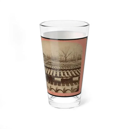 Arsenal Grounds, Richmond, Va., Showing Ruins And Shot And Shell Scattered Around (U.S. Civil War) Pint Glass 16oz - Go Mug Yourself