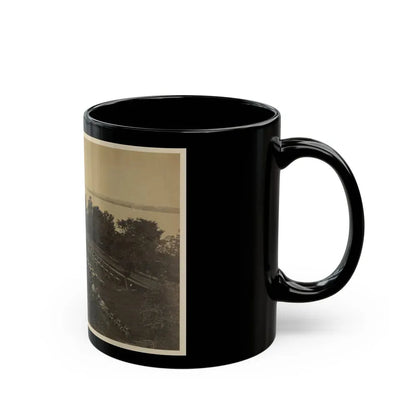 Arsenal Yard, Washington, D.C., From Roof Of Model Arsenal (U.S. Civil War) Black Coffee Mug - Go Mug Yourself