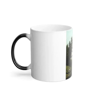 Arseny Ivanovich Meshchersky (1834-1902) Landscape with a Lake 1870 - Color Changing Mug 11oz - Go Mug Yourself