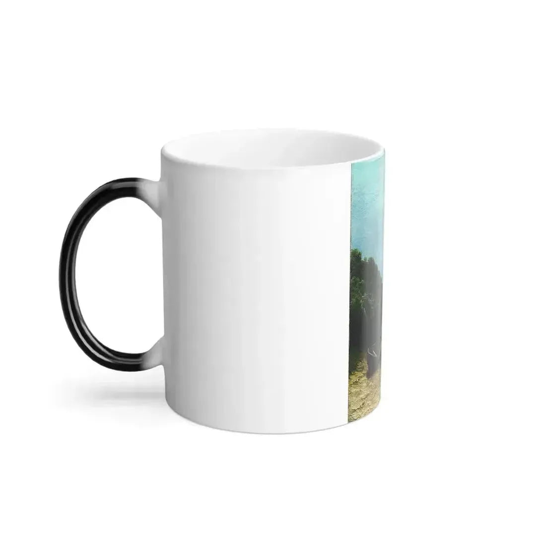 Arseny Ivanovich Meshchersky (1834-1902) On the Coast 1879 - Color Changing Mug 11oz - Go Mug Yourself