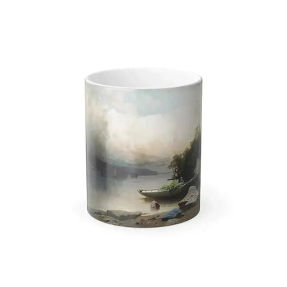 Arseny Ivanovich Meshchersky (1834-1902) On the River 1898 - Color Changing Mug 11oz 11oz - Go Mug Yourself