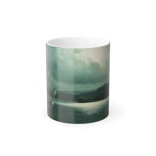 Arseny Ivanovich Meshchersky (1834-1902) Sailboat in the Sea 1870 - Color Changing Mug 11oz Default Title 11oz - Go Mug Yourself