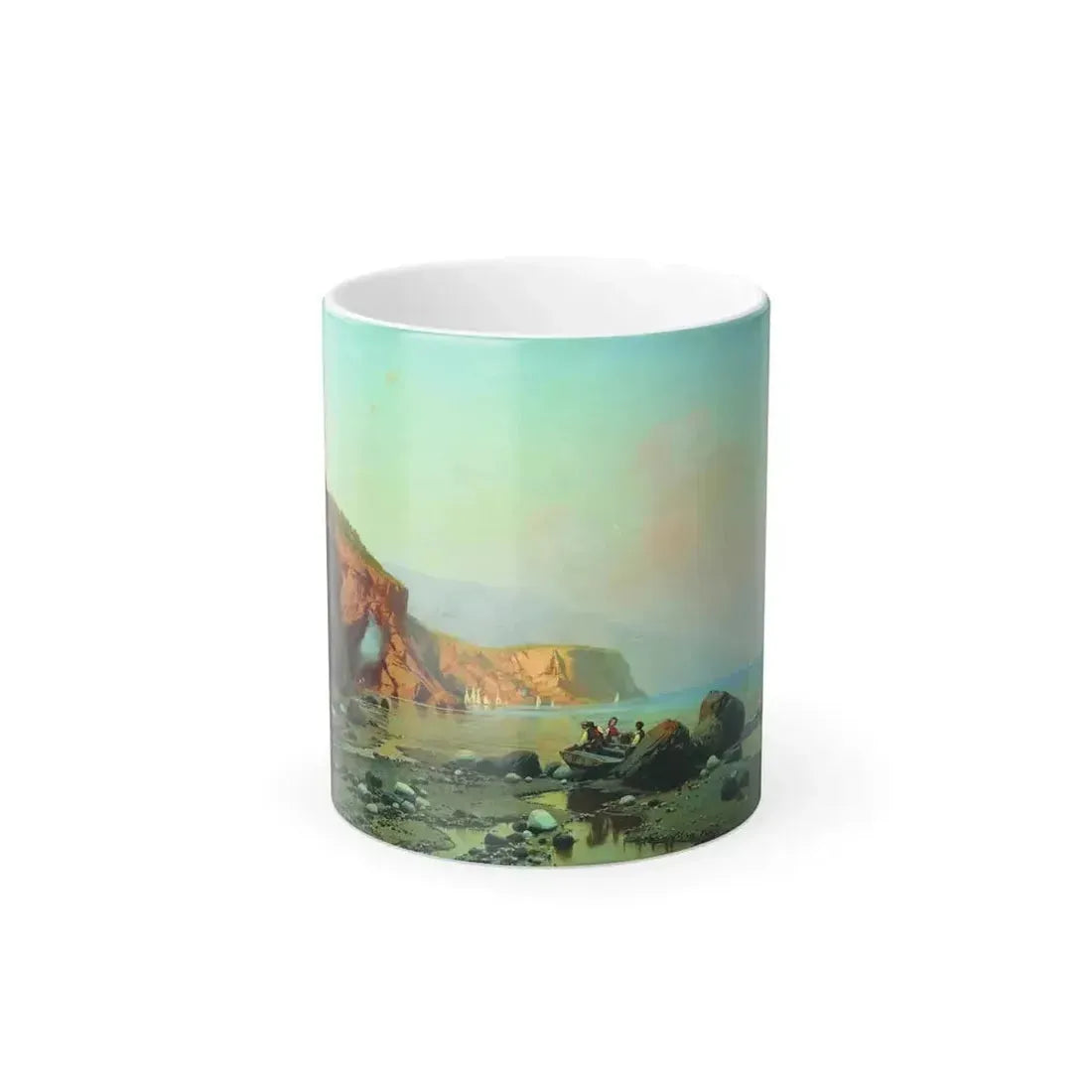 Arseny Ivanovich Meshchersky (1834-1902) Seascape 1871 - Color Changing Mug 11oz 11oz - Go Mug Yourself