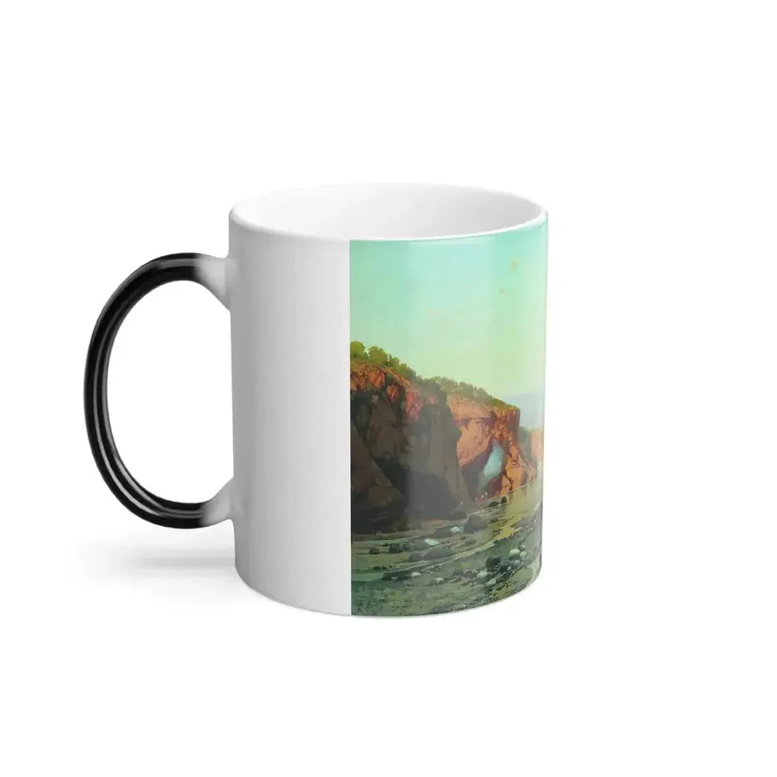 Arseny Ivanovich Meshchersky (1834-1902) Seascape 1871 - Color Changing Mug 11oz - Go Mug Yourself