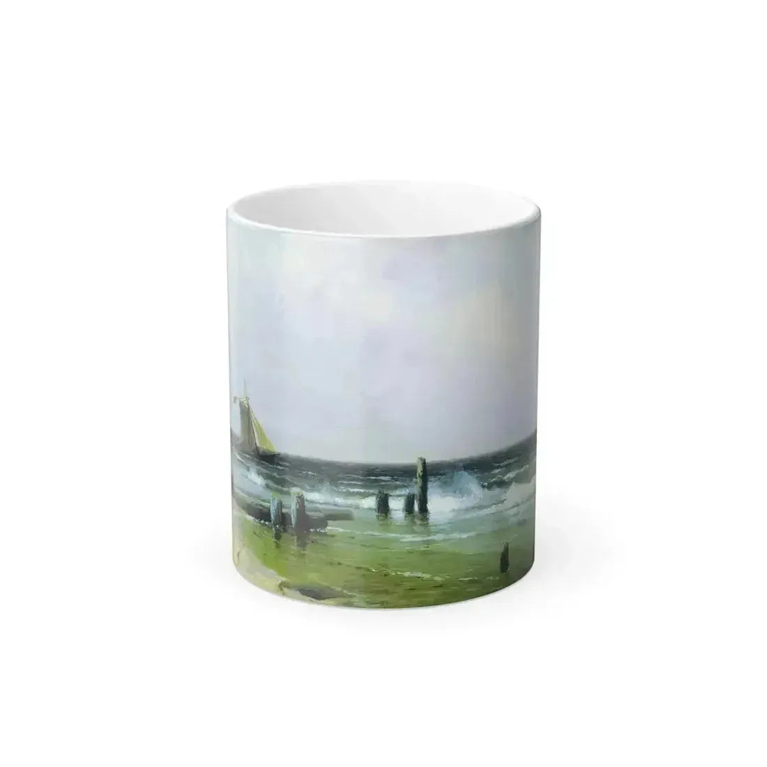 Arseny Ivanovich Meshchersky (1834-1902) Seascape 1899 - Color Changing Mug 11oz 11oz - Go Mug Yourself
