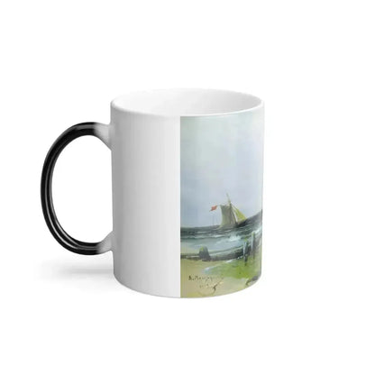 Arseny Ivanovich Meshchersky (1834-1902) Seascape 1899 - Color Changing Mug 11oz - Go Mug Yourself