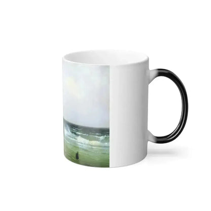 Arseny Ivanovich Meshchersky (1834-1902) Seascape 1899 - Color Changing Mug 11oz - Go Mug Yourself