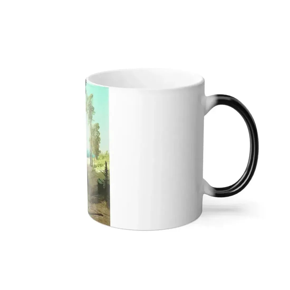 Arseny Ivanovich Meshchersky (1834-1902) Sunny Day 1884 - Color Changing Mug 11oz - Go Mug Yourself