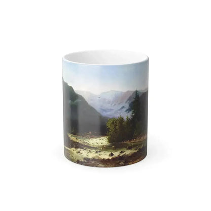 Arseny Ivanovich Meshchersky (1834-1902) Swiss Landscape - Color Changing Mug 11oz 11oz - Go Mug Yourself