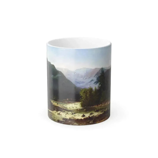 Arseny Ivanovich Meshchersky (1834-1902) Swiss Landscape - Color Changing Mug 11oz 11oz - Go Mug Yourself