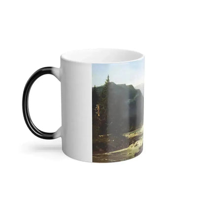 Arseny Ivanovich Meshchersky (1834-1902) Swiss Landscape - Color Changing Mug 11oz - Go Mug Yourself