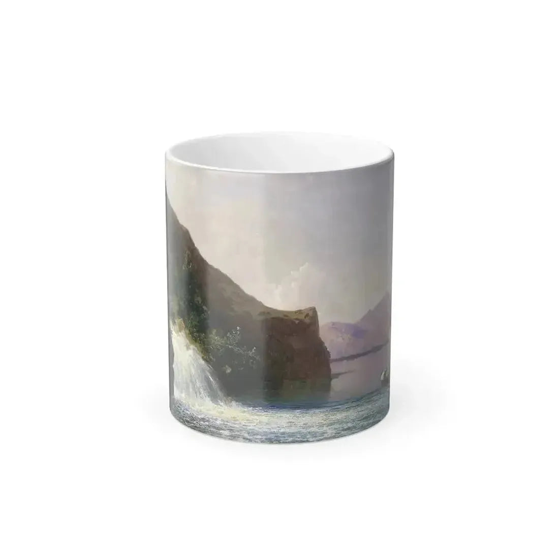 Arseny Ivanovich Meshchersky (1834-1902) Waterfall - 1867 - Color Changing Mug 11oz 11oz - Go Mug Yourself