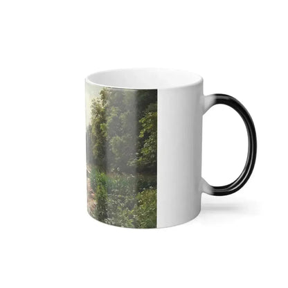 Arseny Meshchersky (1834-1902) Overgrown pond - 1893 - Color Changing Mug 11oz - Go Mug Yourself