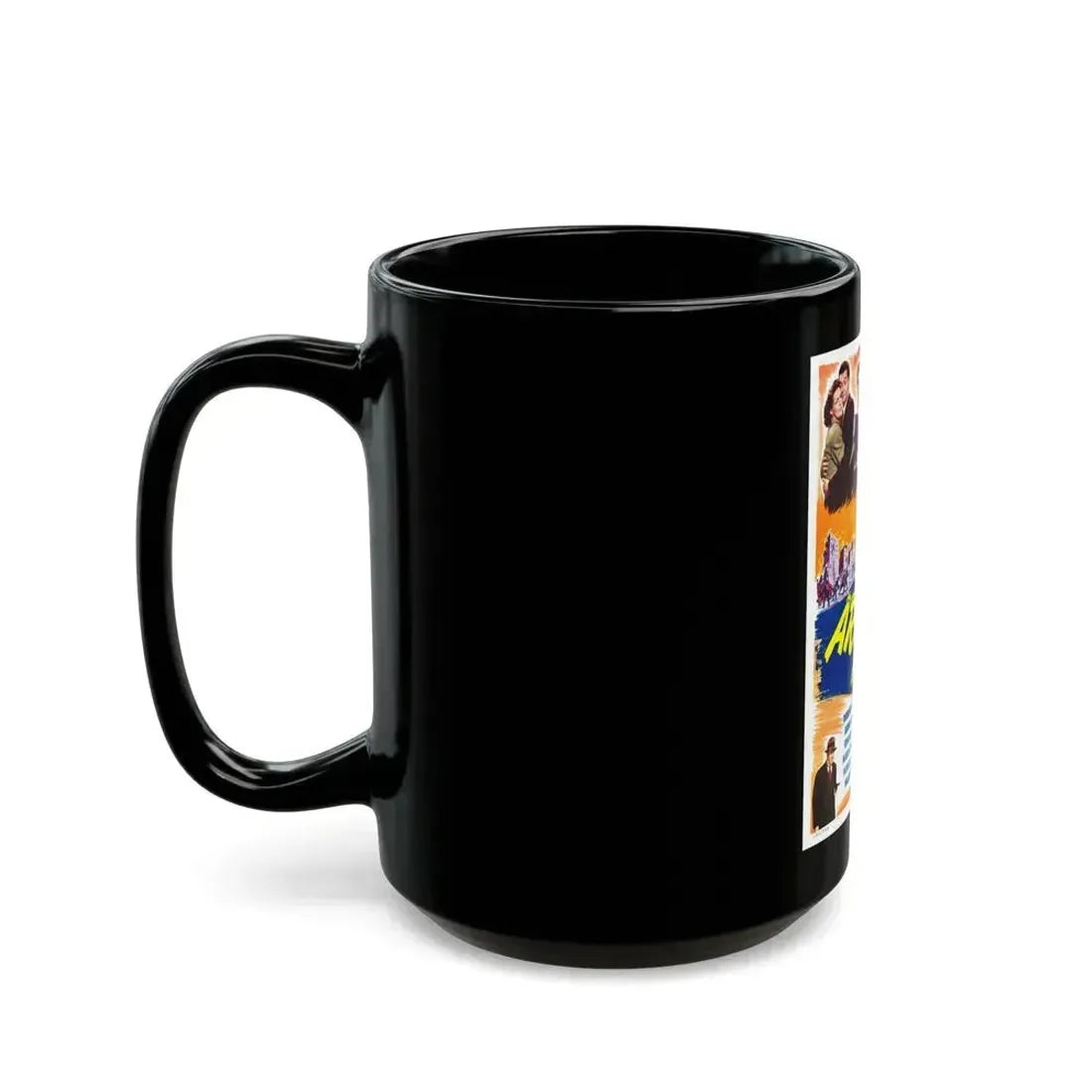 ARSON, INC 1949 Movie Poster - Black Coffee Mug - Go Mug Yourself