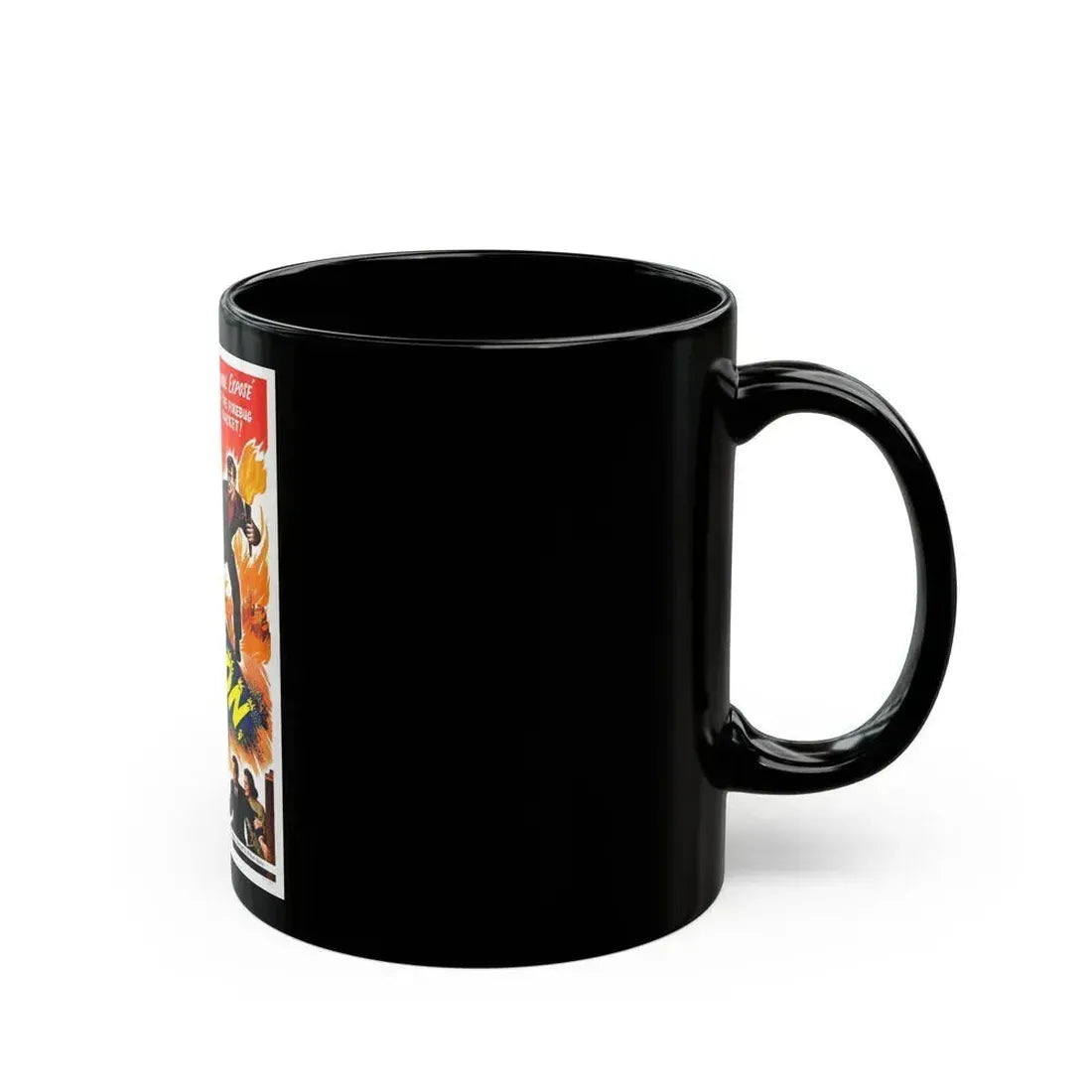 ARSON, INC 1949 Movie Poster - Black Coffee Mug - Go Mug Yourself
