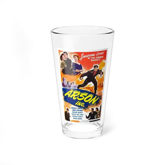 ARSON, INC 1949 Movie Poster - Pint Glass 16oz 16oz - Go Mug Yourself