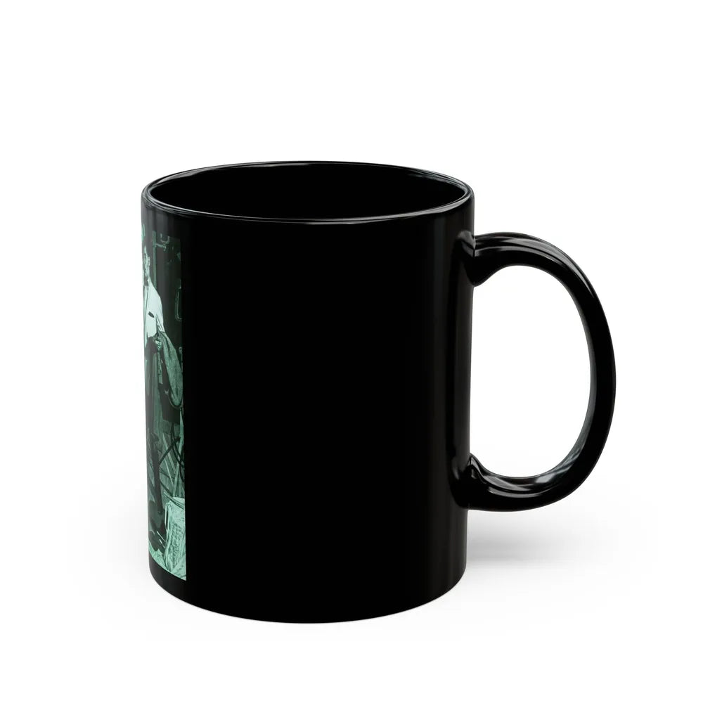 Arson, Incorporated part 1, 1958 - Black Coffee Mug-Go Mug Yourself