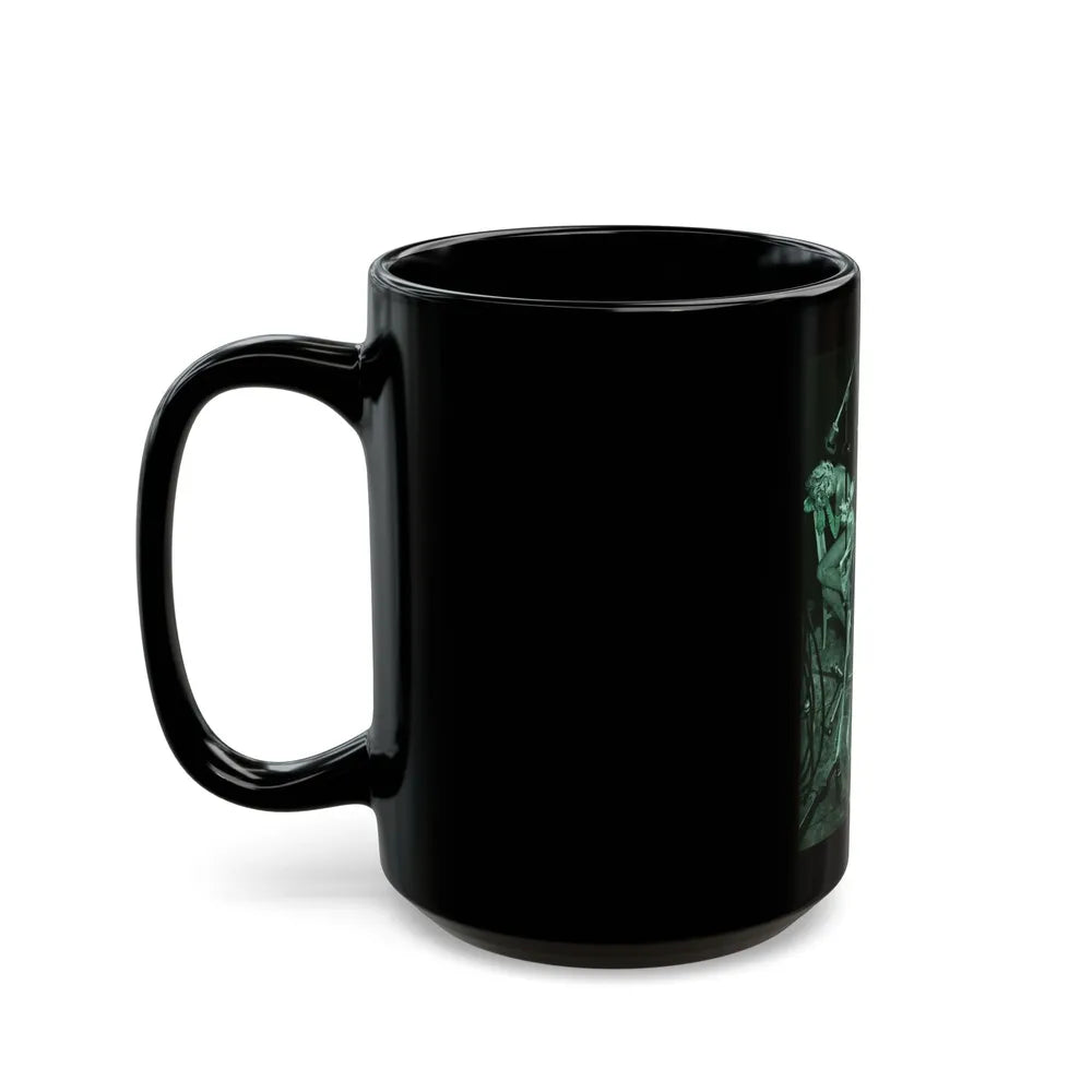 Arson, Incorporated part 1, 1958 - Black Coffee Mug-Go Mug Yourself