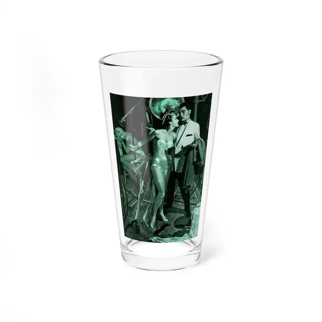 Arson, Incorporated part 1, 1958 (Magazine Illustration) Pint Glass 16oz - Go Mug Yourself