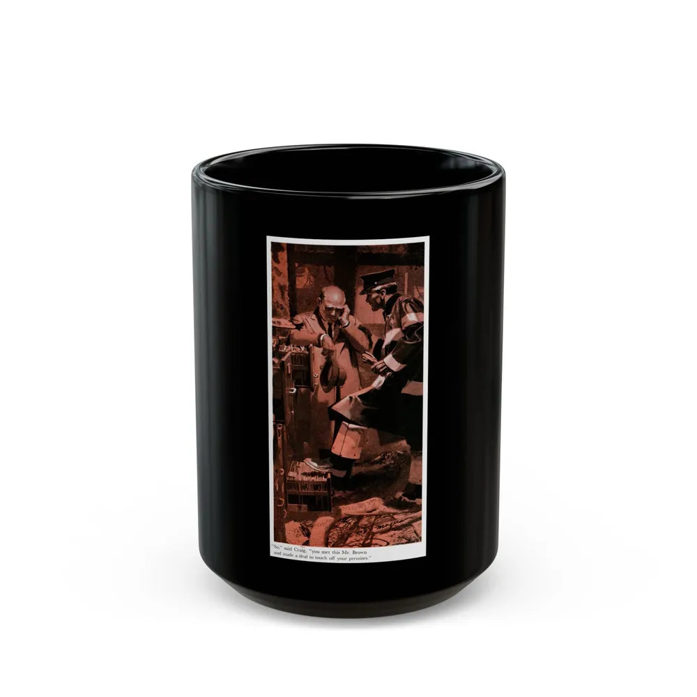 Arson, Incorporated part 2, 1958 - Black Coffee Mug-15oz-Go Mug Yourself