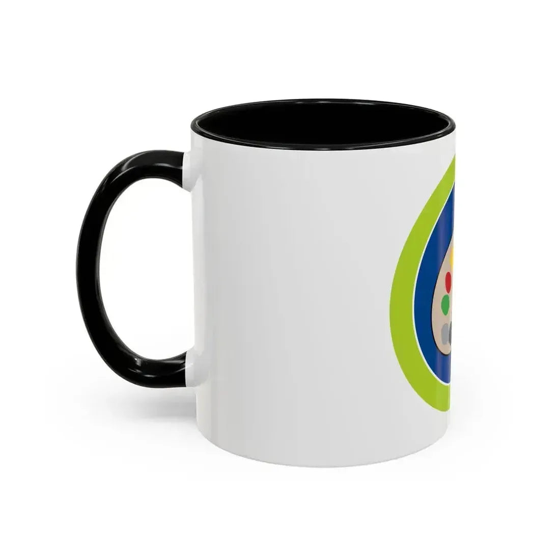 Art (Boy Scout Merit Badge) Accent Coffee Mug - Go Mug Yourself