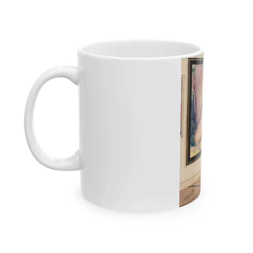 Art Lover - White Coffee Mug-Go Mug Yourself