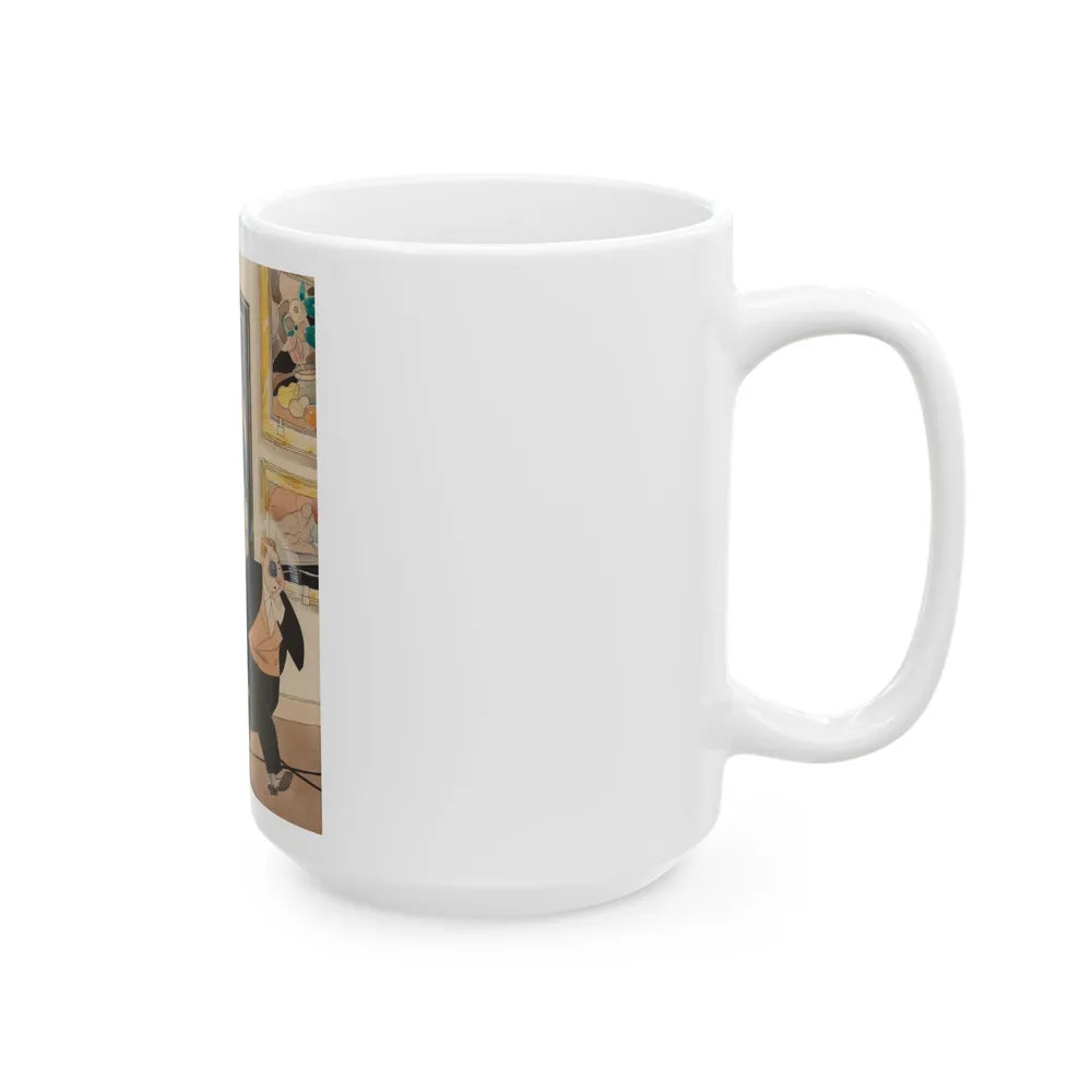 Art Lover - White Coffee Mug-Go Mug Yourself