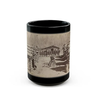 Art. Qts. 64 U.S.C., Palmyra Bend, Miss. (U.S. Civil War) Black Coffee Mug 15oz - Go Mug Yourself