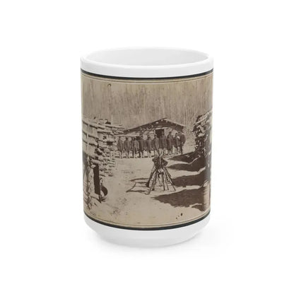 Art. Qts. 64 U.S.C., Palmyra Bend, Miss. (U.S. Civil War) White Coffee Mug 15oz - Go Mug Yourself