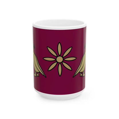 Artaxiad standard (Armenia) White Coffee Mug 15oz - Go Mug Yourself